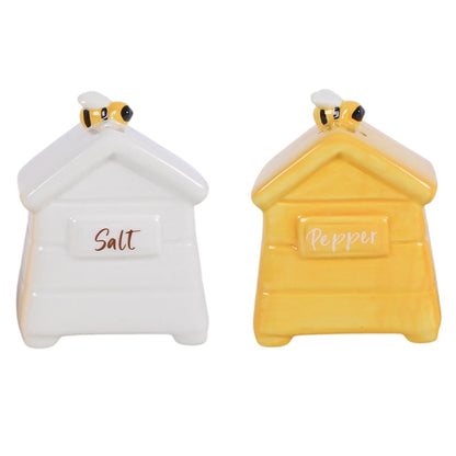 Beehive Salt and Pepper Shakers