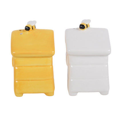 Beehive Salt and Pepper Shakers