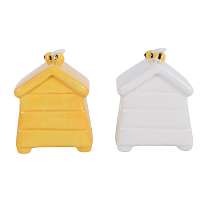 Beehive Salt and Pepper Shakers