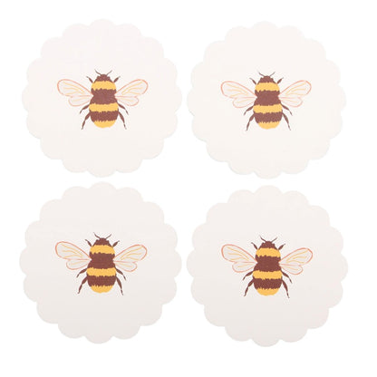 Honey Bee Coaster Set