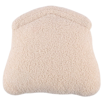 White Beehive Boucle Cushion