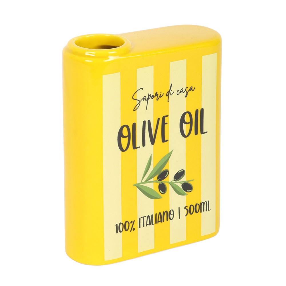 Olive Oil Flower Vase