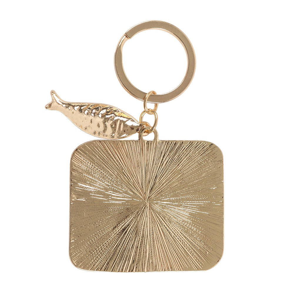 Sardine Tin Keyring