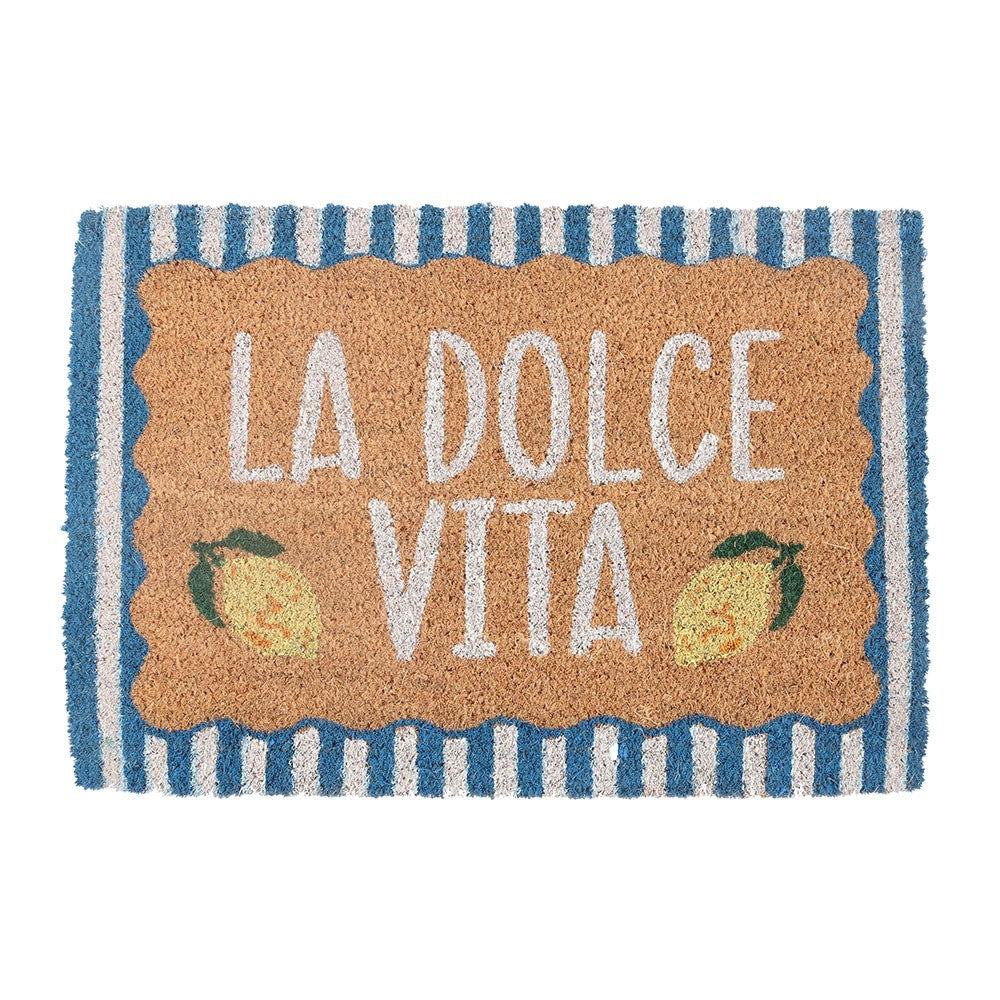 Blue La Dolce Vita Doormat
