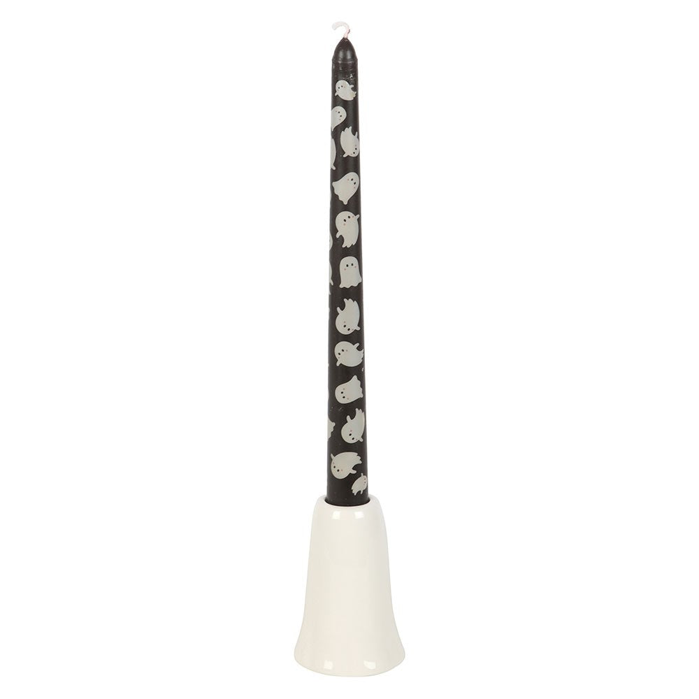 Sweet Ghost Candle Holder with Taper Candle