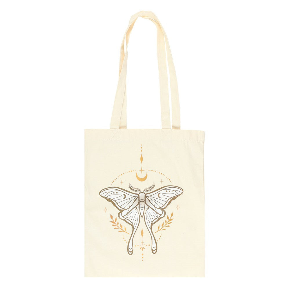 Luna Moth Polycotton Tote Bag