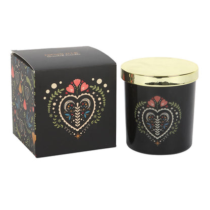 Midnight Bloom Black French Tulip Scented Candle