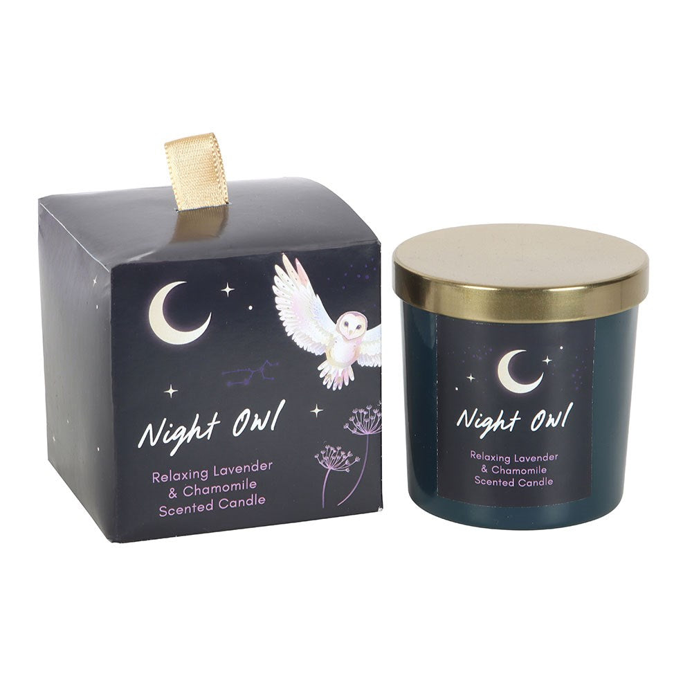 Night Owl Lavender & Chamomile Glass Candle