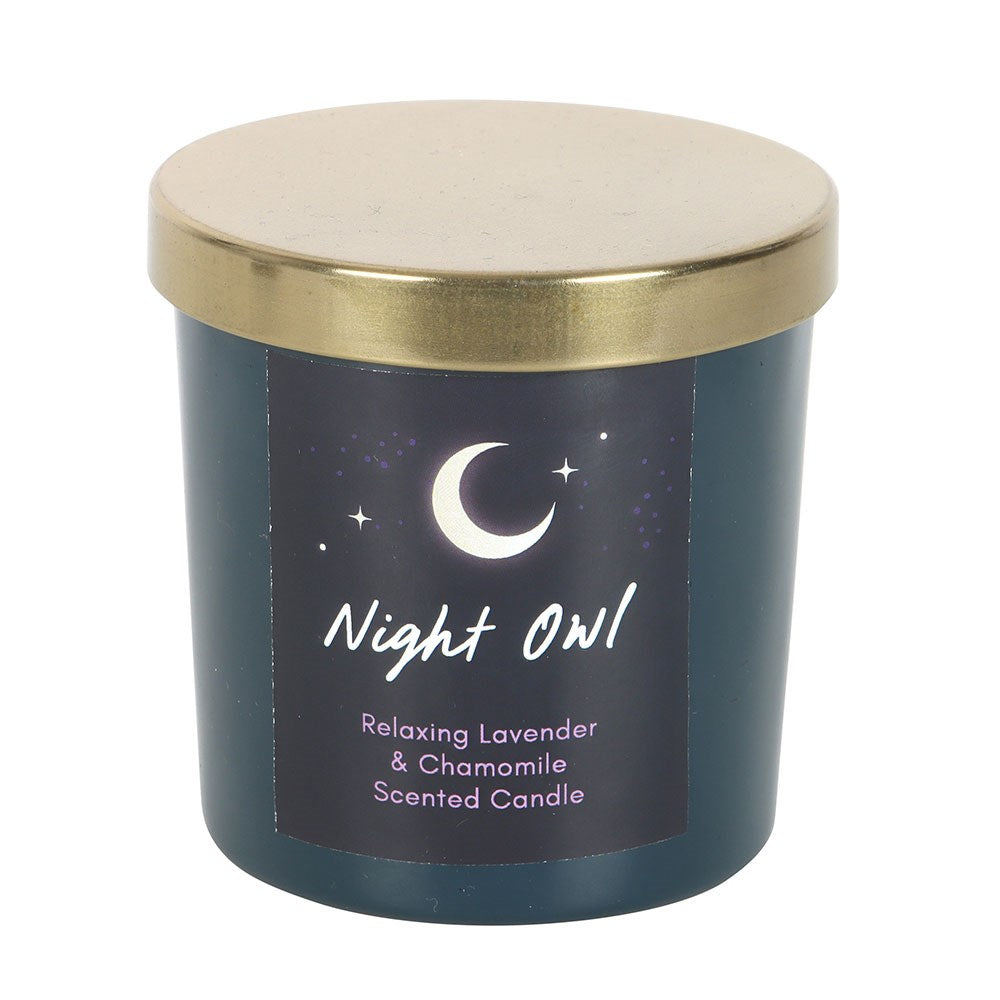 Night Owl Lavender & Chamomile Glass Candle