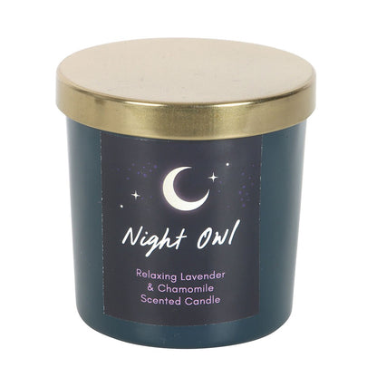 Night Owl Lavender & Chamomile Glass Candle