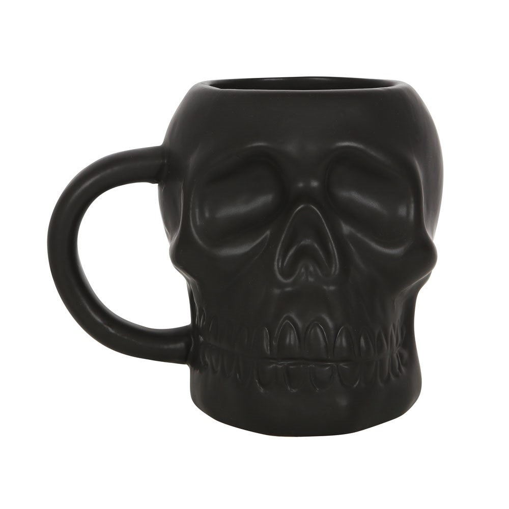 Black Skull Design Mug