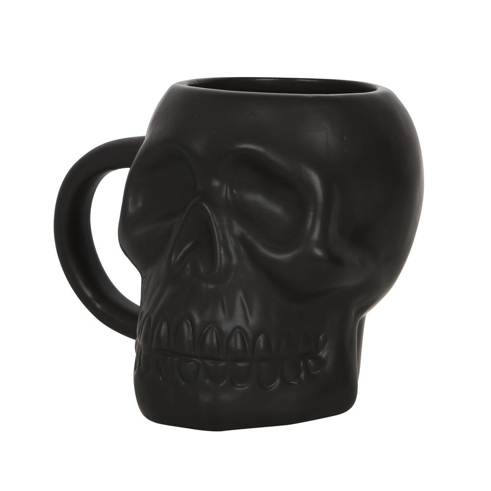 Black Skull Design Mug