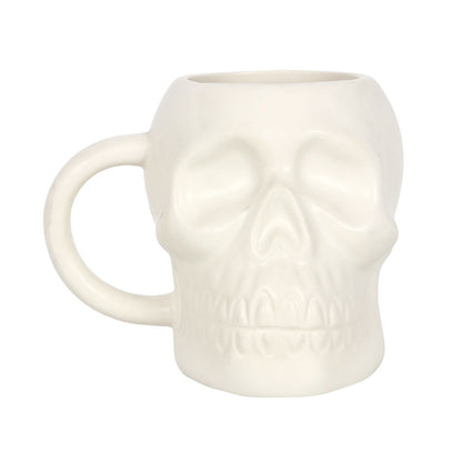 White Skull Design Mug