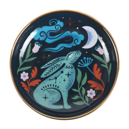 Midnight Hare Trinket Dish