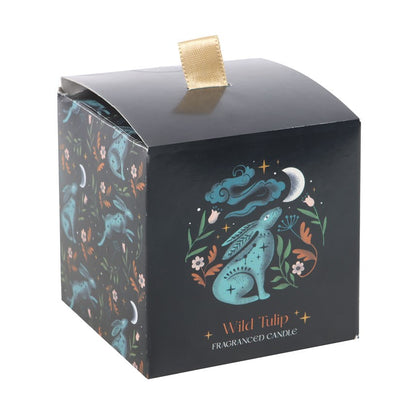 Midnight Hare Wild Tulip Candle