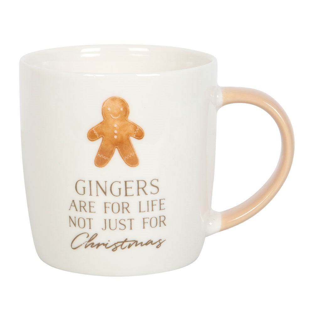 Gingers Are For Life Christmas Mug