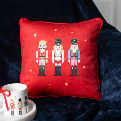 Square Nutcracker Cushion 35cm