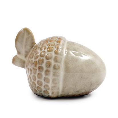 Small Ceramic Acorn Ornament