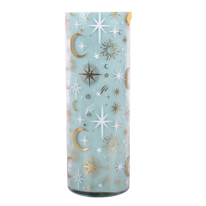 Blue Pastel Skies Peppermint Tube Candle