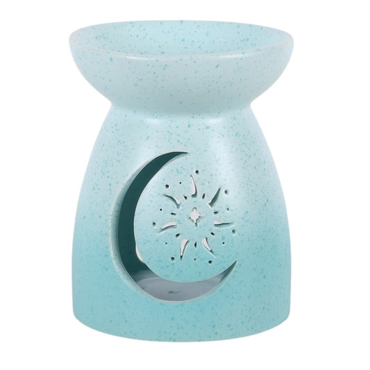 Blue Moon Cut Out Oil Burner