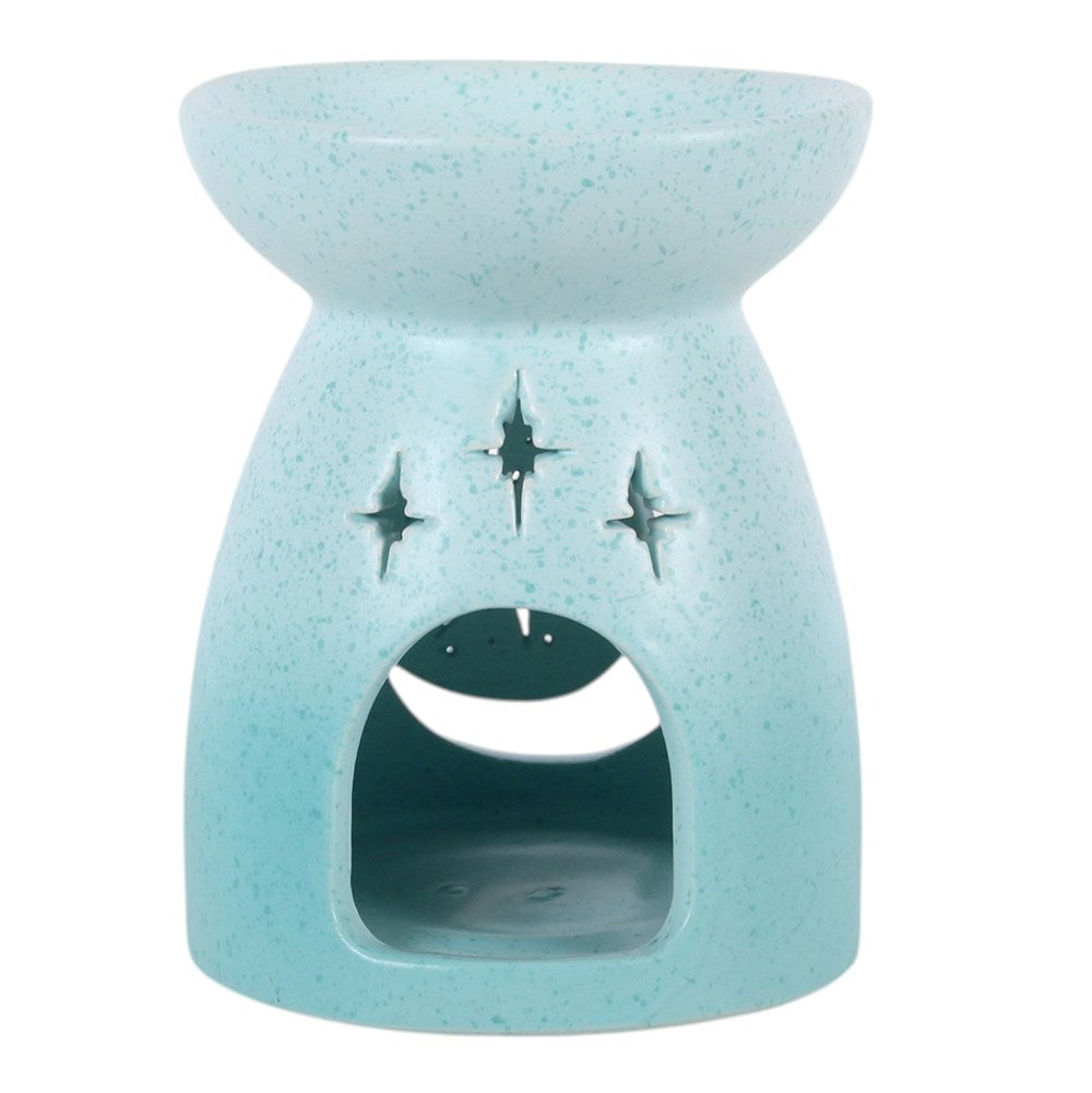 Blue Moon Cut Out Oil Burner