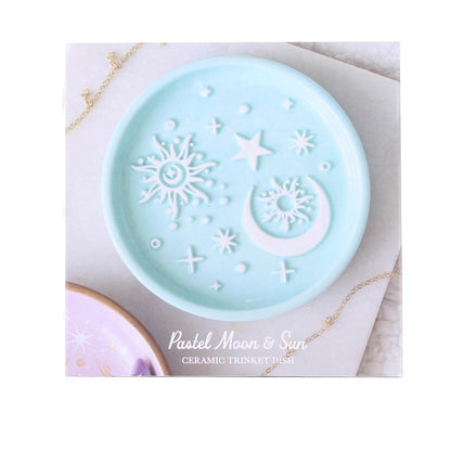 Blue Moon and Sun Trinket Dish