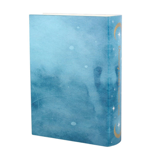 Blue Celestial Book Shaped Storage Box