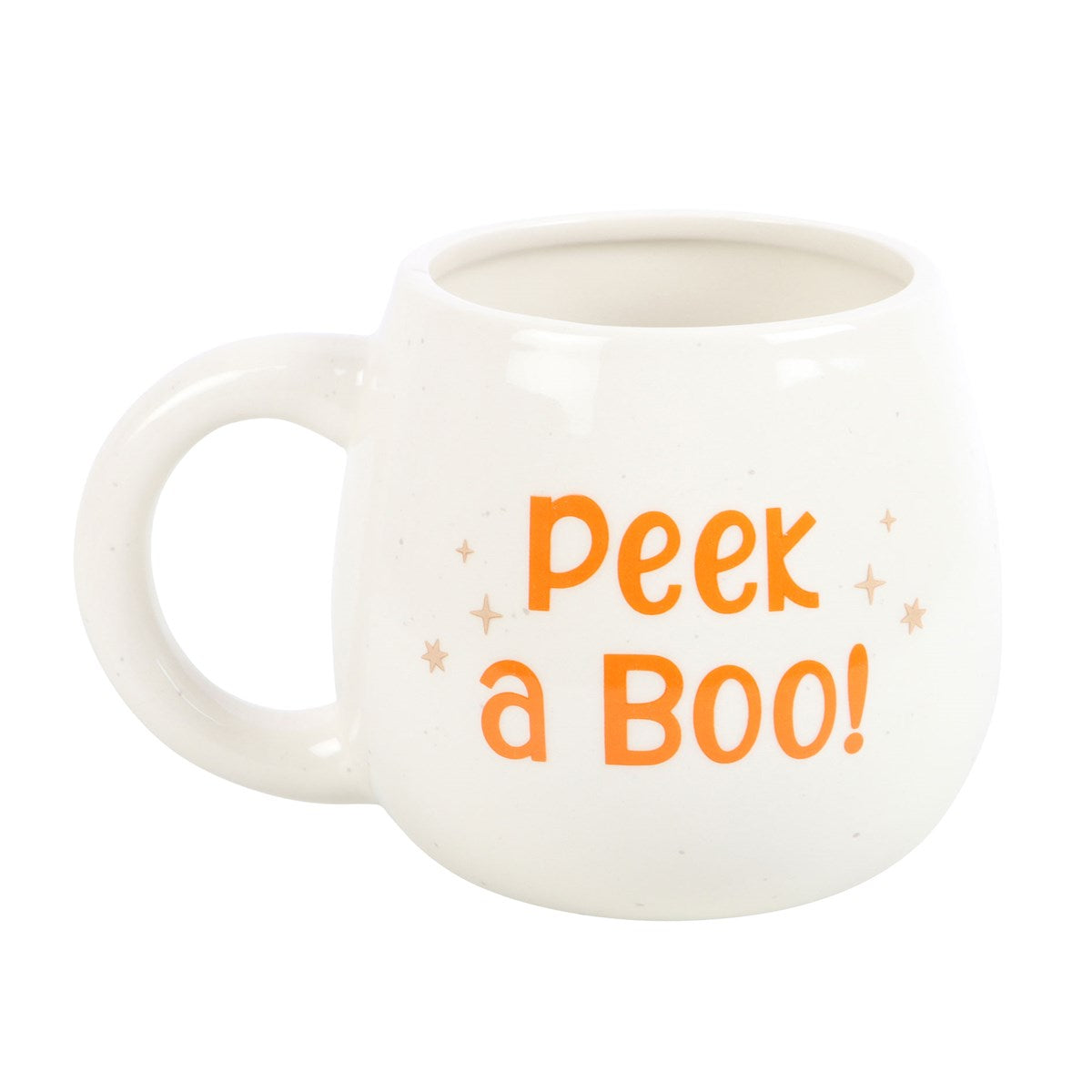 Ceramic Peekaboo Ghost Rounded Mug