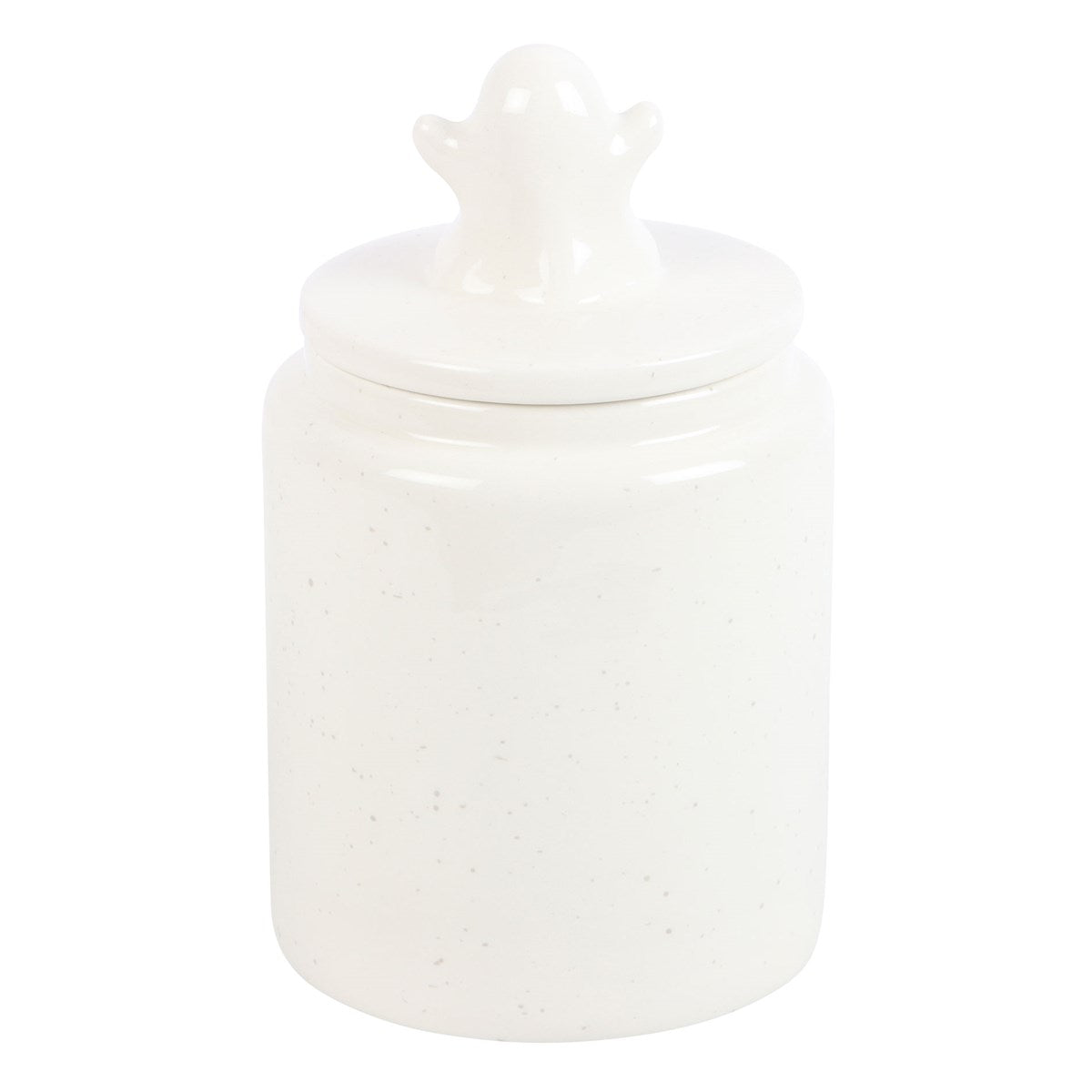 Hey Boo Ghost Ceramic Storage Jar