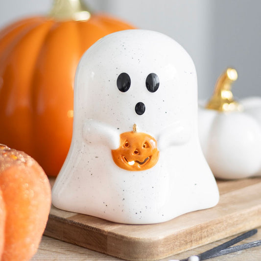 Ghost Tealight Candle Holder