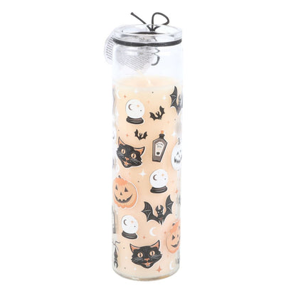 Spooky Halloween Tube Candle