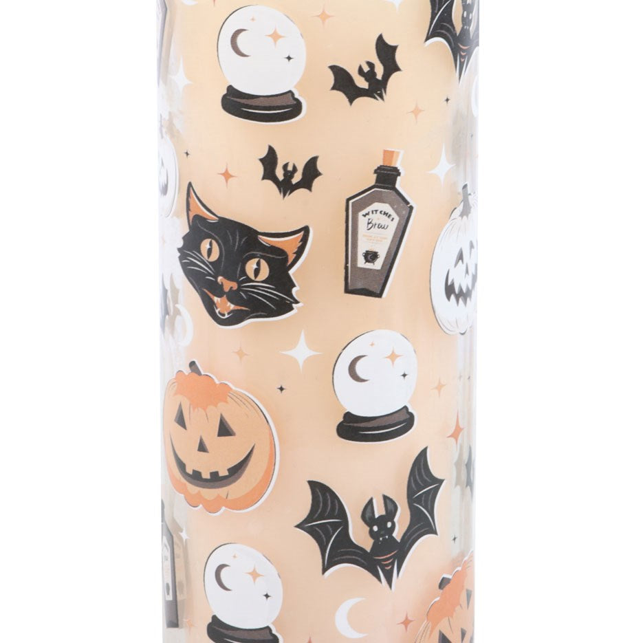 Spooky Halloween Tube Candle