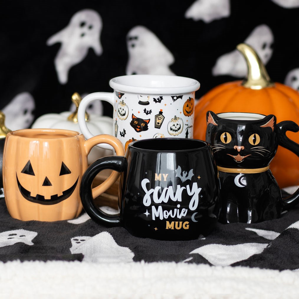 Jack-o'-Lantern Pumpkin Shaped Mug