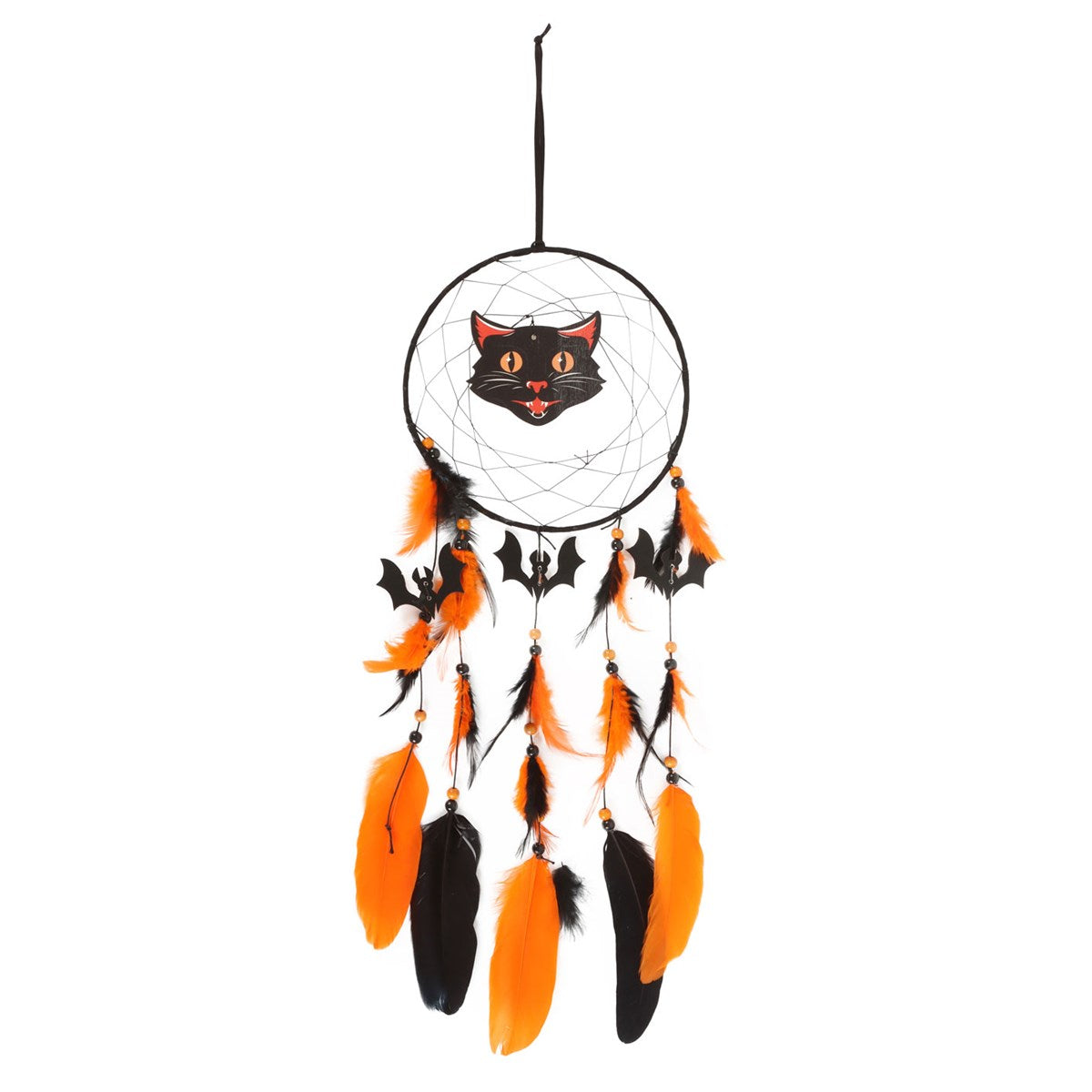 Black Cat Halloween Dreamcatcher