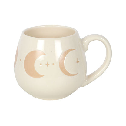 Moon Phase Ceramic Rounded Mug