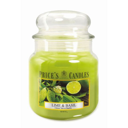 Medium Jar Candle - Lime & Basil