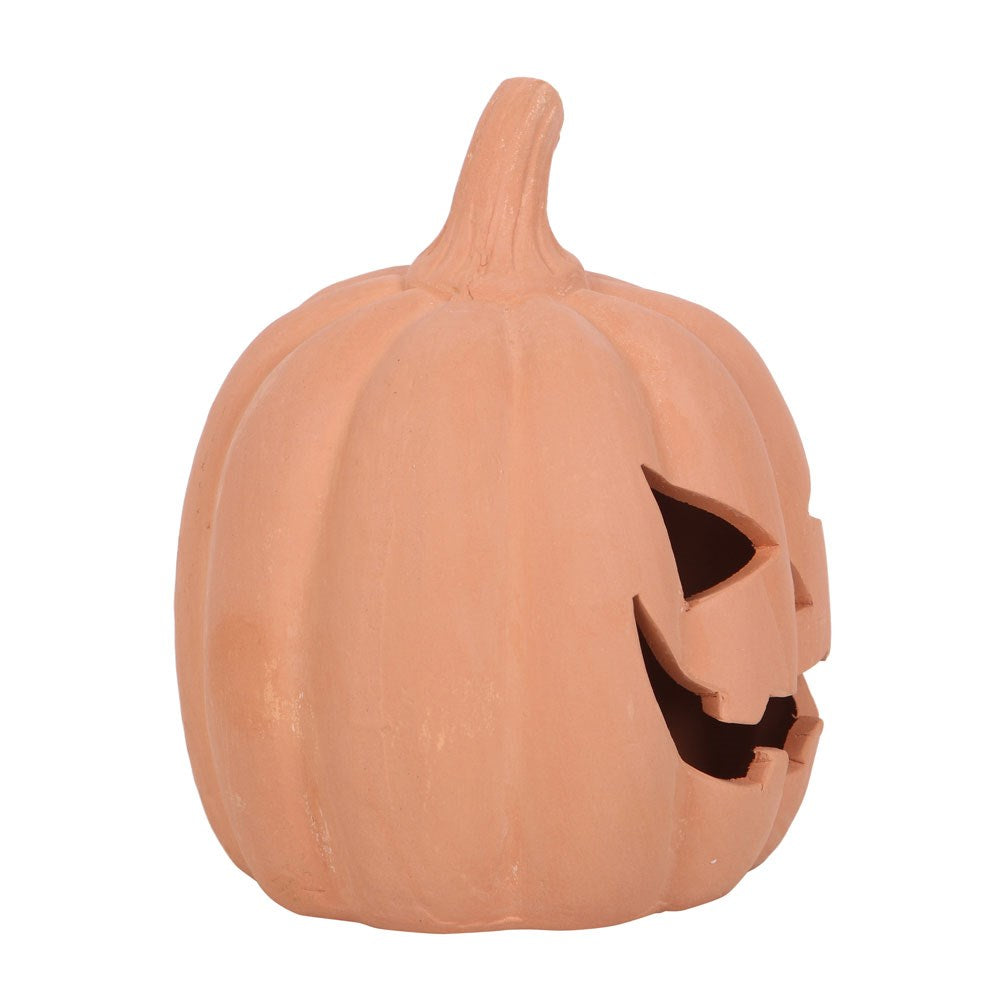 Terracotta Pumpkin Ornament 12.5cm