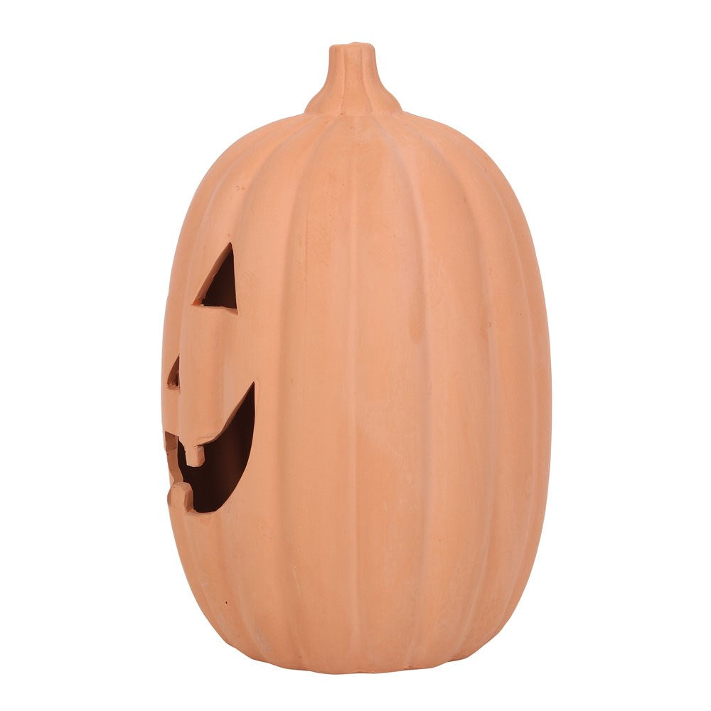 Terracotta Pumpkin Ornament 23cm