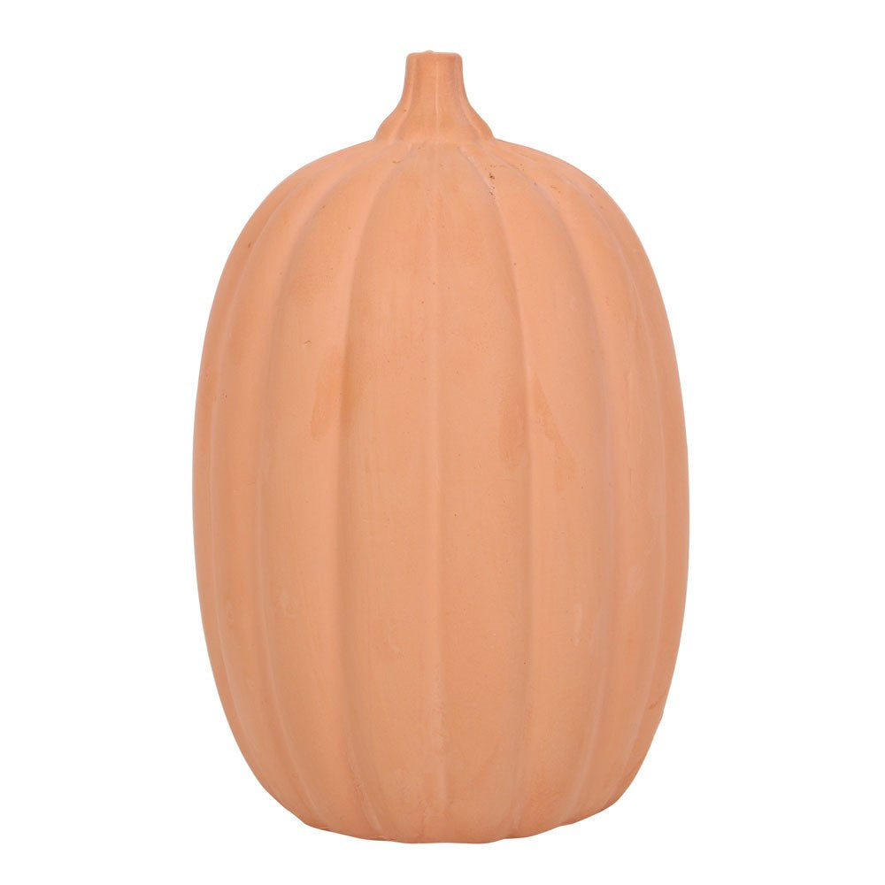 Terracotta Pumpkin Ornament 23cm