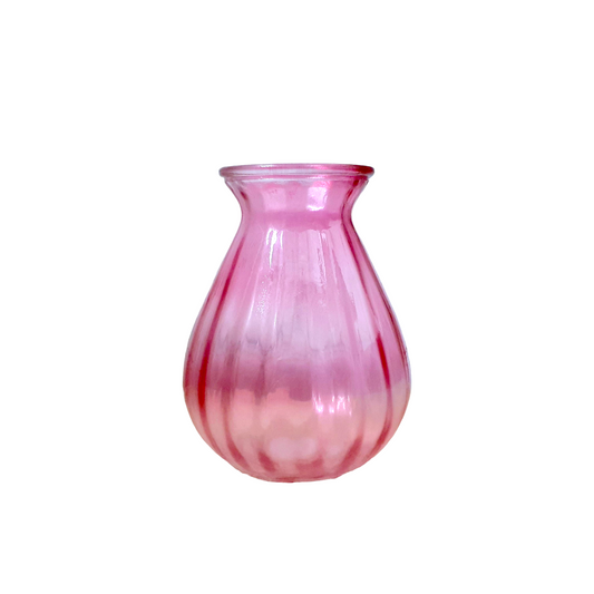 Pink Teardrop Posy Vase