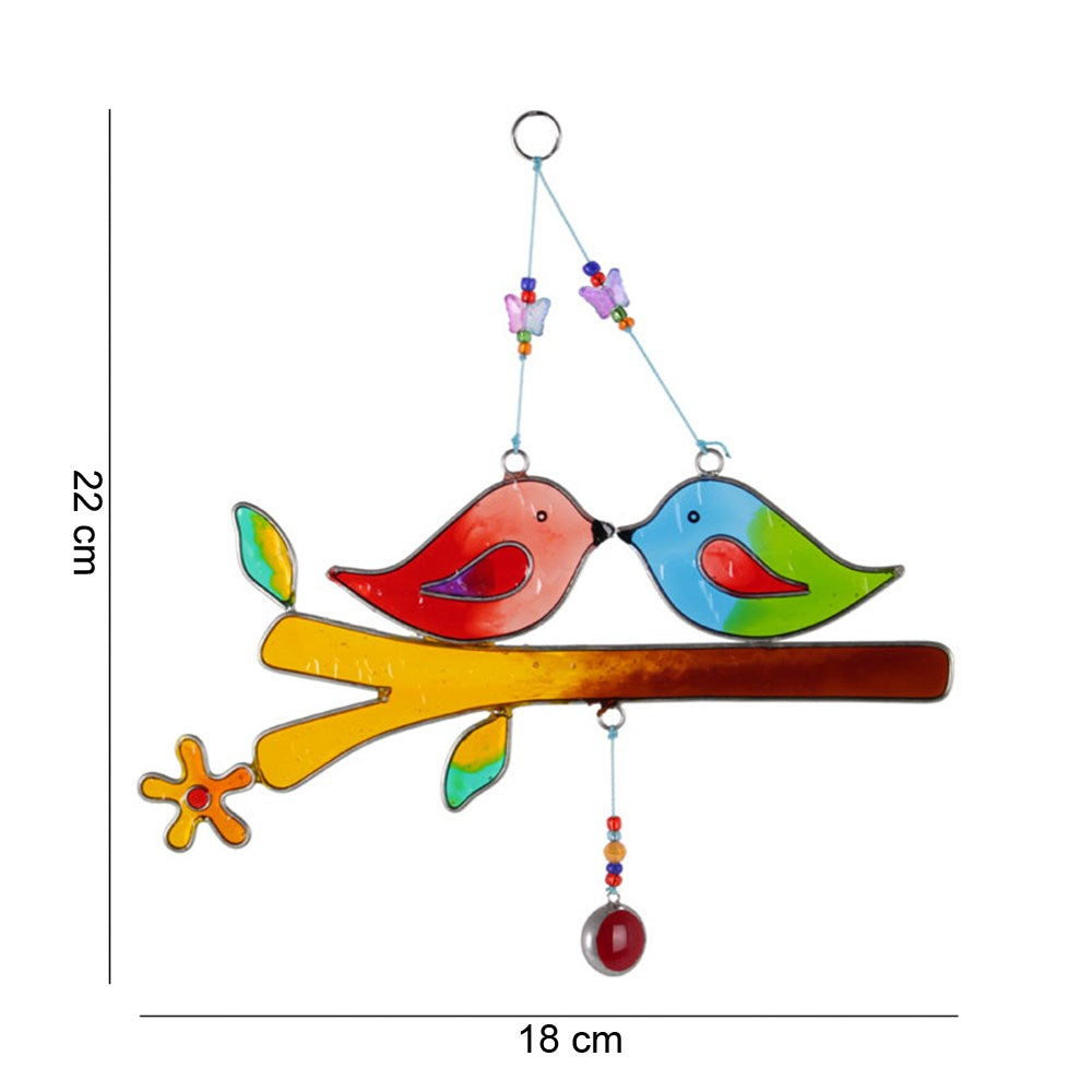 Love Birds Suncatcher