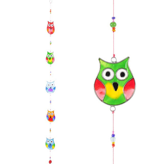 String of Owls Suncatcher