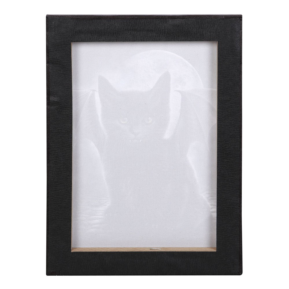 Bat Cat Canvas Plaque by Spiral Direct