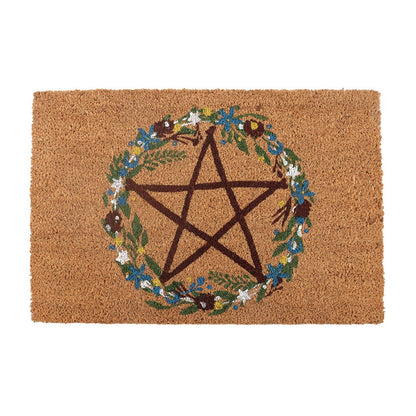 Natural Solstice Wreath Doormat