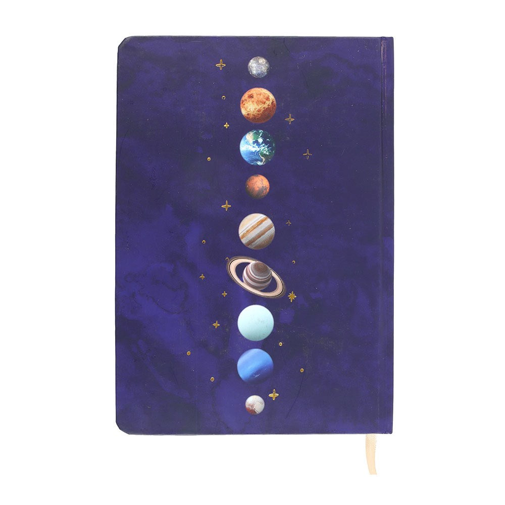 Solar System Paper A5 Notebook