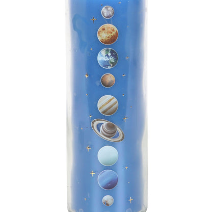 Solar System Cedar Scented Tube Glass Candle