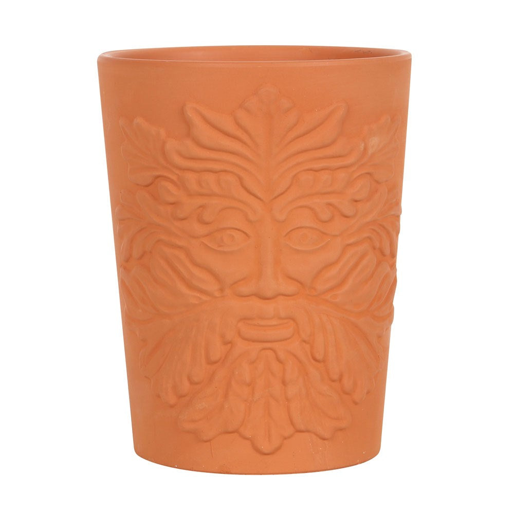 Green Man Terracotta Plant Pot