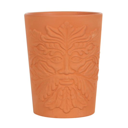 Green Man Terracotta Plant Pot