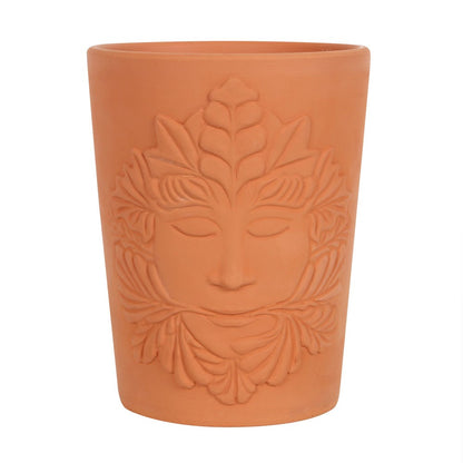 Green Goddess Terracotta Pot