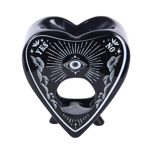 Black Planchette Oil Burner and Wax Warmer